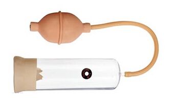 Hava pompası - penis büyümesi için klasik bir cihaz